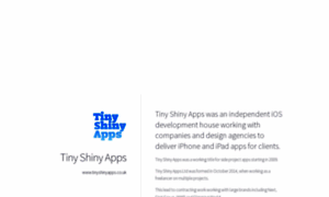 Tinyshinyapps.co.uk thumbnail