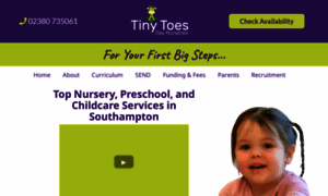 Tinytoesdaynursery.com thumbnail