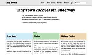 Tinytownrailroad.com thumbnail