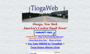 Tiogaweb.com thumbnail