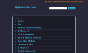 Tip4mobile.com thumbnail