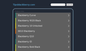 Tipsblackberry.com thumbnail