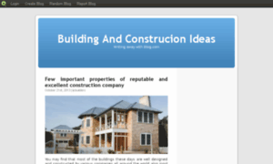 Tipsforbuildingandconstruction.blog.com thumbnail