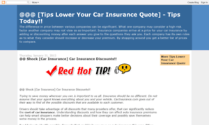 Tipsloweryourcarinsurancequote.blogspot.com thumbnail