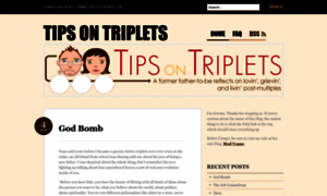 Tipsontriplets.wordpress.com thumbnail