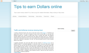 Tipstoearndollarsonline.blogspot.in thumbnail