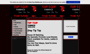 Tiptopfabrics.page.tl thumbnail