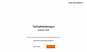 Tiptopkidsdesigns.com thumbnail