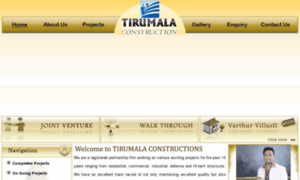Tirumalaconstruction.co.in thumbnail