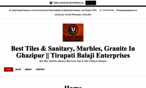 Tirupatibalajienterprises.wordpress.com thumbnail