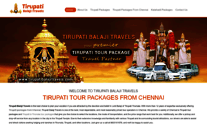 Tirupatibalajitravels.com thumbnail