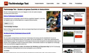 Tischkreissaege-test.com thumbnail