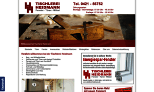 Tischlerei-heidmann.de thumbnail