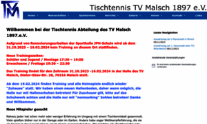 Tischtennis-tv-malsch.de thumbnail