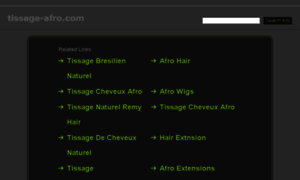 Tissage-afro.com thumbnail