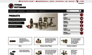 Titanfittings.com thumbnail