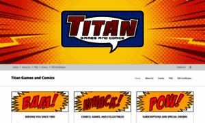 Titangamesandcomics.com thumbnail