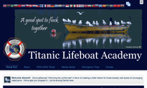 Titaniclifeboatacademy.org thumbnail