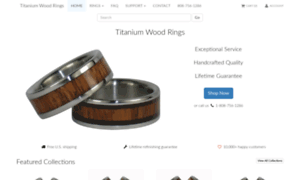 Titaniumwoodrings.com thumbnail