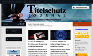 Titelschutzjournal.de thumbnail