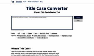 Titlecaseconverter.com.v151722.kasserver.com thumbnail