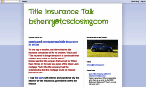 Titleinsurancetalk.blogspot.com thumbnail