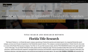 Titlesearchflorida.com thumbnail