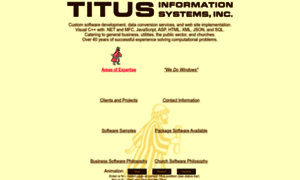 Titusinformationsystems.com thumbnail