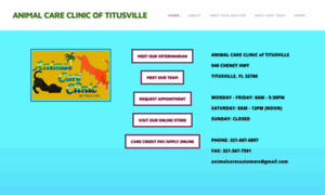 Titusvilleanimalcareclinic.com thumbnail