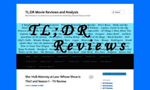 Tldrmoviereviews.com thumbnail