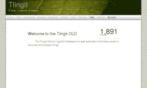 Tli.onlinelinguisticdatabase.org thumbnail