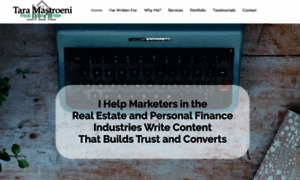 Tmrealestatewriter.com thumbnail