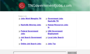 Tngovernmentjobs.com thumbnail
