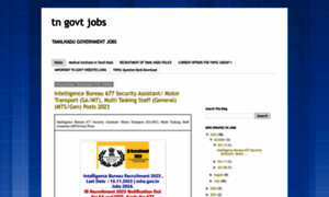 Tngovjobs.blogspot.com thumbnail