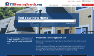 Tnhousingsearch.org thumbnail