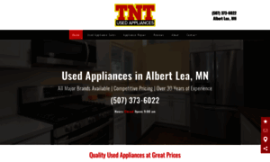 Tntusedappliances.com thumbnail