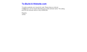 To-build-a-website.com thumbnail