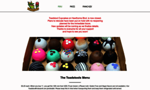 Toadstoolcupcakes.com thumbnail