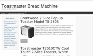 Toastmasterbreadmachine.org thumbnail