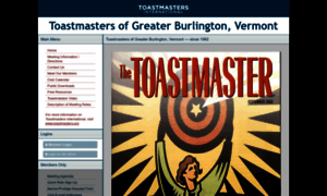 Toastmastersofgreaterburlingtonvermont.toastmastersclubs.org thumbnail