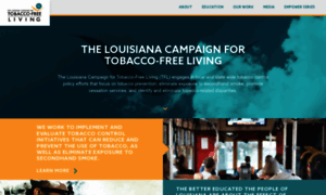 Tobaccofreeliving.org thumbnail