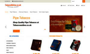 Tobaccoonline.co.uk thumbnail