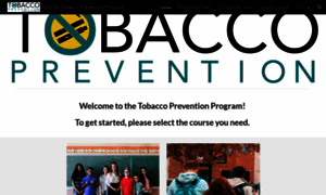 Tobaccopreventiontraining.org thumbnail