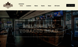 Tobaccoroadsportscafe.com thumbnail