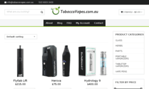 Tobaccovapes.com.au thumbnail