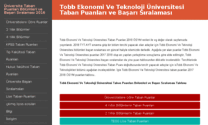 Tobb-ekonomi-ve-teknoloji-universitesi.taban-puanlari.com thumbnail