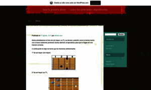 Tocalaguitarraahora.wordpress.com thumbnail