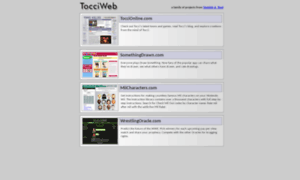 Tocciweb.com thumbnail