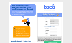 Tocowarranty-affordableprotection.com thumbnail