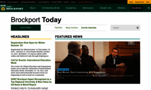 Today.brockport.edu thumbnail